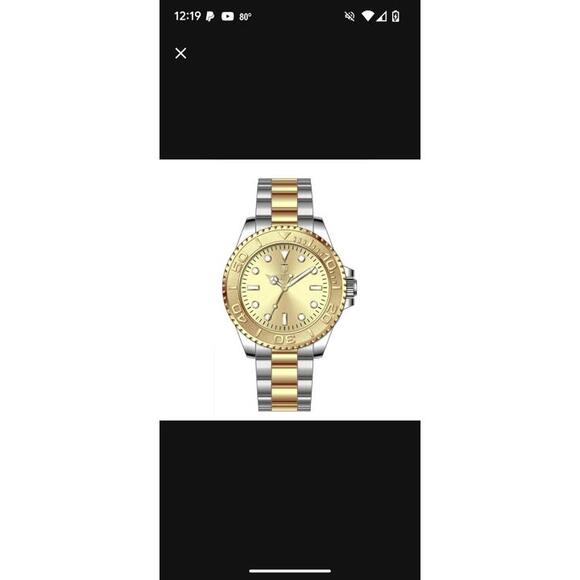 Invicta Montres Prestige Men's Silver & Gold tone Dial Watch 44mm MPW-0264 New! - Picture 1 of 6